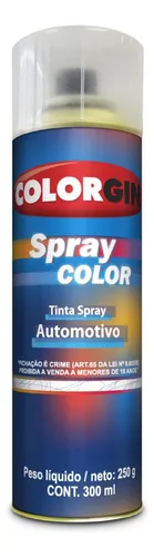Laca Automotor En Aerosol Transparente X 300 Ml