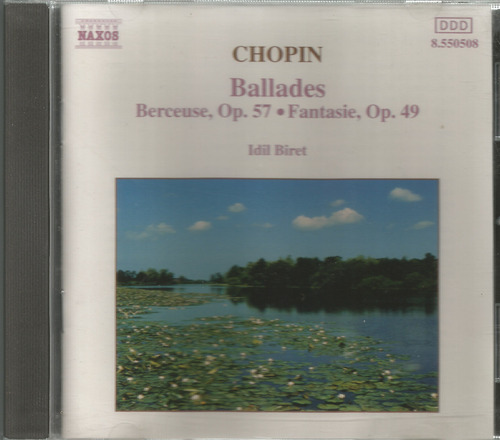 Idil Biret / Chopin Ballades Berceuse Fantasie - Cd Canada