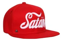 Comprar Gorra Monster Plana Hail Satan 666 Lmdd | Kingmonster