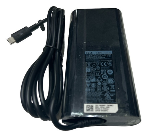 Cargador Dell Xps 17 9720 9730 9530 Usb-c Type C 130w Color Negro
