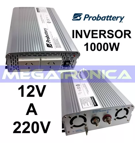 Inversor 12v 220v 1000w Convertidor Conversor