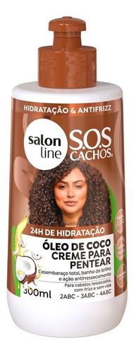 Coco Sos Cachos Salon Line Kit Tratamento Com 8 Produtos