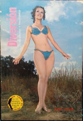 María Salomé, Fany Cano. Revista Diversión. No. 141. 1971.