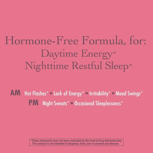 Nature's Way Fórmula De Menopausia Am/pm (60 Unidades)