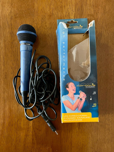 Microfono Para Karaoke Con Cable