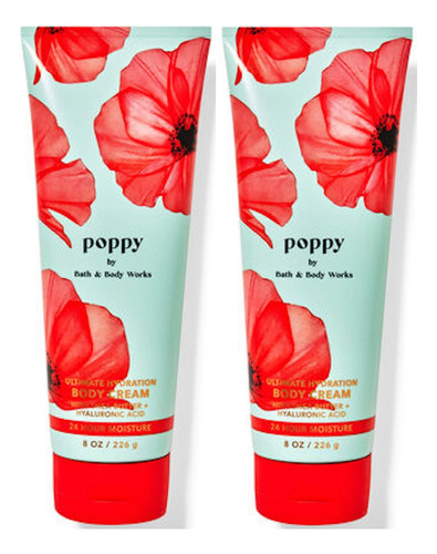 Bath & Body Works Poppy Ultimate Hydration - Set De Regalo .
