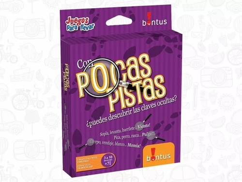 Pocas Pistas - Juego De Cartas Bontus Vavi Toys