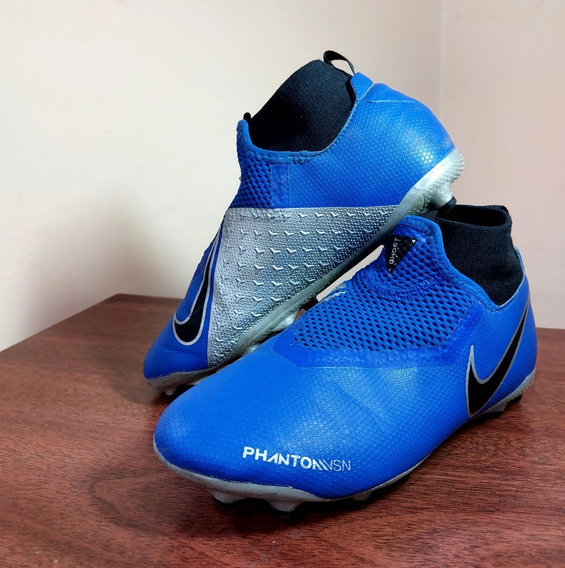 Botines Nike Phantom Azules MercadoLibre