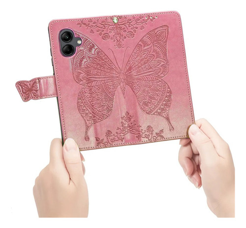 Imagen 2 de 7 de Flip Cover Para Samsung A04 Proteccion Completa