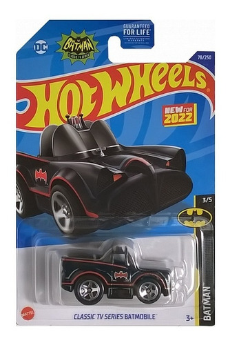 Hot Wheels Classic Tv Series Batmobile - Batman Batimóvil