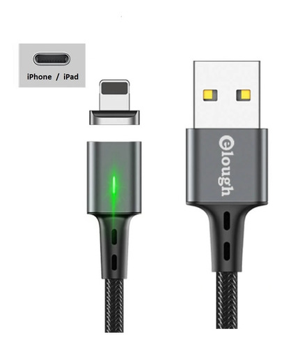 Cable Magnetico Usb Carga Rapida Celular 3.0 Y Datos 2 Metro