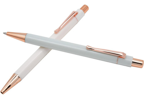 Sipliv 7 Piezas Bolígrafos Metálico Retráctil Click Pen Glit