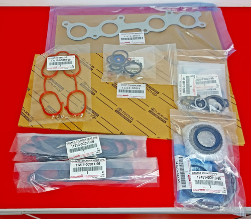 Kit Empacadura Hilux 2.7 Motor 2tr 100% Original