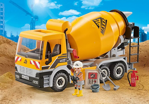 Playmobil | Hormigonera | 9887 | Add On Amarillo