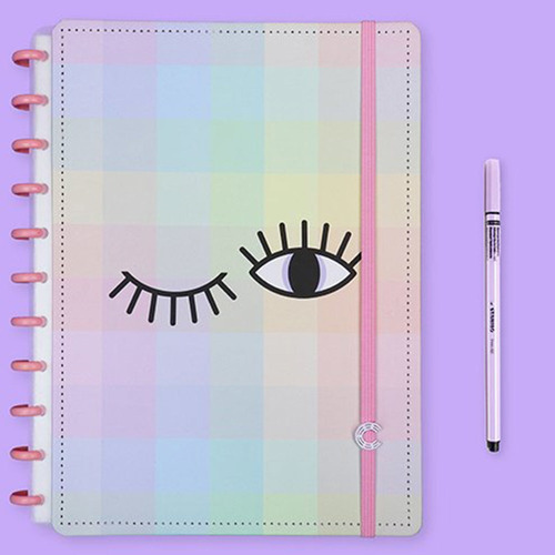 Caderno Inteligente Eyeconic Grande Cor Multi cor