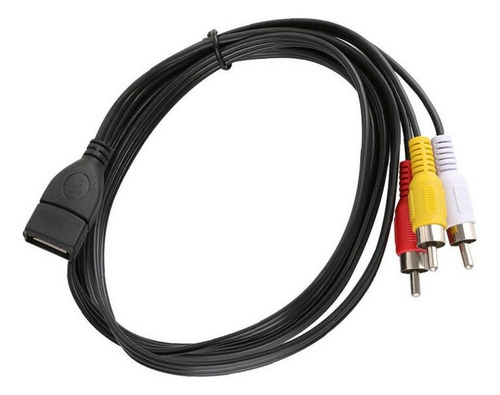 2025 Enchufe Hembra Usb A Conector Macho 3rca Adaptador De