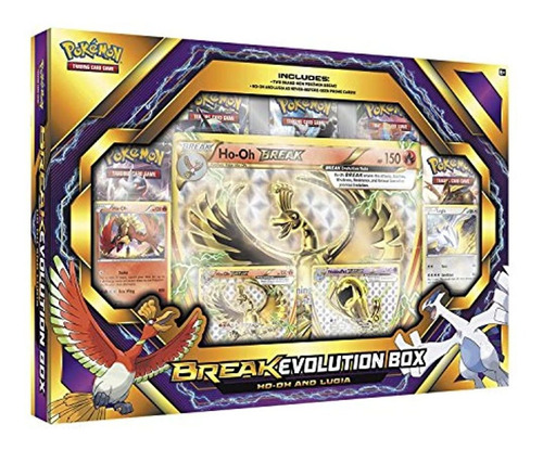 Pokémon Tcg: Break Evolution Box 2 Con Ho-oh Y Lugia
