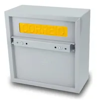 Comprar Caixa De Correio De Grade Ou Embutir Cinza Cor-3 - Fercar