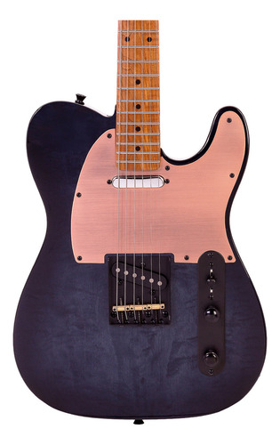 Guitarra Eléctrica Serie Unique Color Blue Knight Con Case S