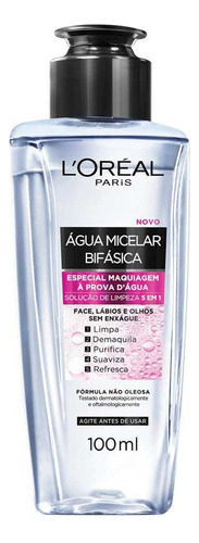 Água Micelar L'oréal Paris Bifásica 100ml