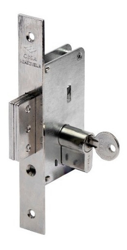 Imagen 6 de 10 de Cerradura De Embutir 84 Con 3 Llaves 25mm Cisa