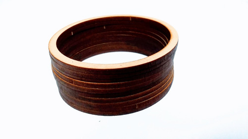 Imagen 5 de 5 de Aros Mandala Kit X 10u - 10cm Diámetro - Mdf / Fibrofacil