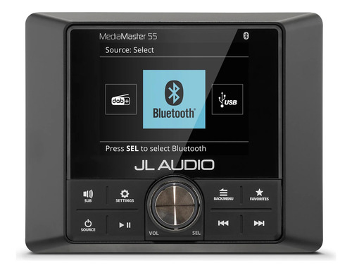 Estéreo Marino Lcd Compacto Jl Audio Mm55 Rzr Yate Premium