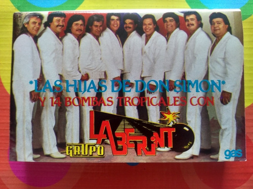 Cassette Grupo Laberinto   14 Bombas Tropicales