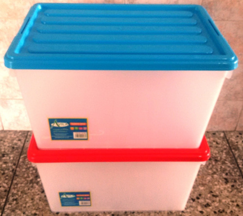 Caja Plastica Multiuso Organizador Avila 89l Contendor