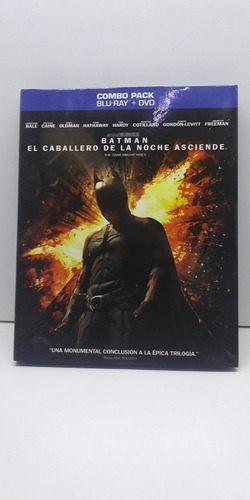 Bluray + Dvd Batman, El Caballero De La Noche. Gary Oldman