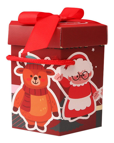 2 Caja De Regalo De Navidad, Contenedor De Dulces
