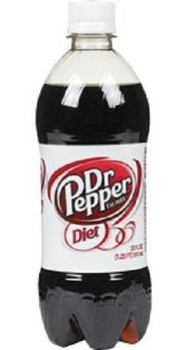 Refresco Diet Dr. Pepper, 20 Oz (pack 24)
