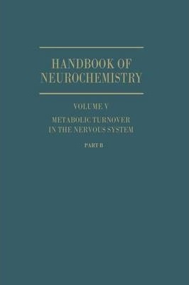 Libro Metabolic Turnover In The Nervous System - D. A. Ra...