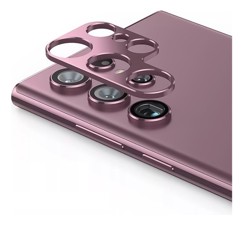 Mica Protectora De Lujo Para Cámara S22 Ultra
