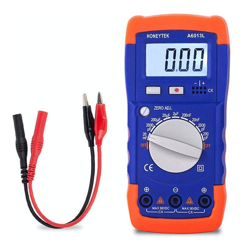 Capacimetro Medidor Tester Capacitor Digital A6013l 