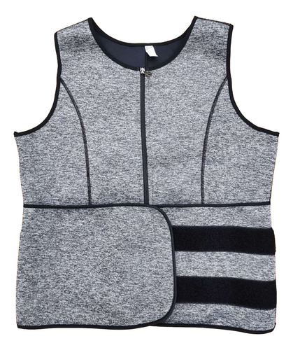 Chaleco De Entrenamiento Con Cremallera Para Hombre, Entrena