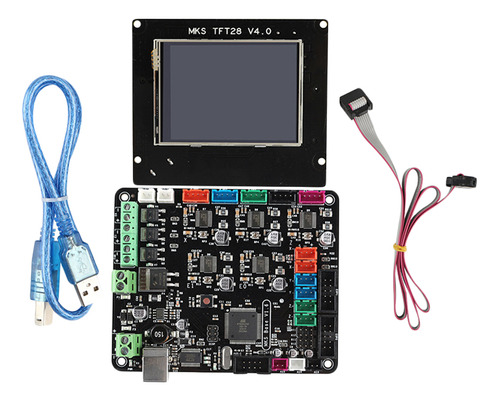 Kit De Placa Base Para Impresora 3d Mks Base V1.6+mks Tft28