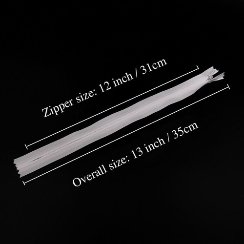 Cremallera Invisible De Nailon Para Textiles Del Hogar/costu