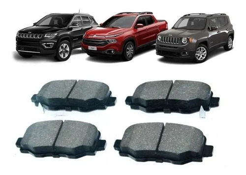 Pastilla Freno Fiat Toro Jeep Renegade Delantera 