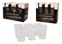 Comprar Copas Agua-vino X6 + Copas Flauta X6 + Vasos X6 Reutilizable