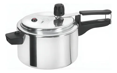 Aluminio Fort Lar Panela De Pressao Pequena 25 Litros Polida Cor Aluminio