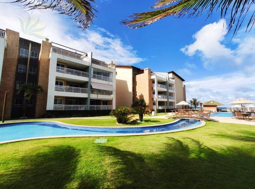 Imagem 2 de 18 de Cobertura Duplex No Condomínio Terra Maris Na Praia Do Porto Das Dunas. - Ap0710