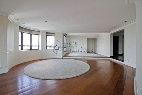 Imagem 4 de 30 de Apartamento À Venda No Bairro Moema, 265 M², 4 Dormitórios, 1 Suíte, 4 Vagas ! - Ap2636at