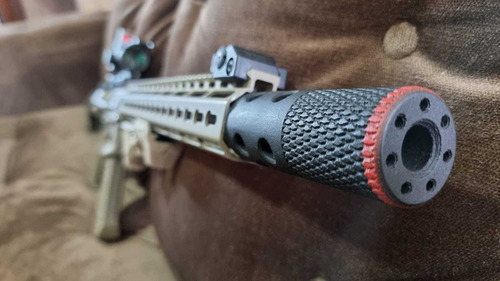 Supressor Silenciador Airsoft Ares Octarms Aeg Km15 (11cm)cw