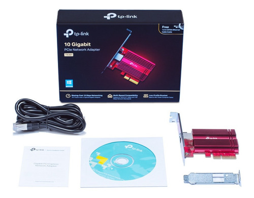 Adaptador De Red Pci Express De 10 Gigabit Tx401