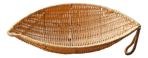 Cesta De Mimbre Hecha A Mano Para Servir Verduras, Cestas De