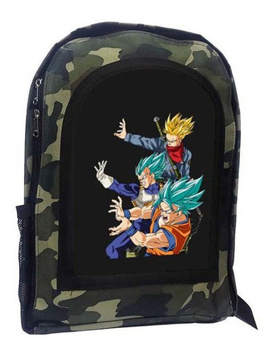 Mochila Camuflada Dragon Ball A95