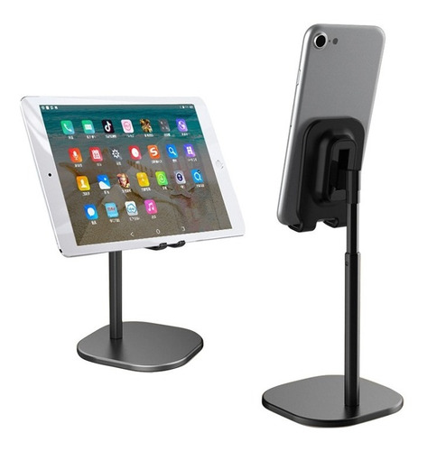 Soporte Regulable Para Celular Y Tablet, De Escritorio