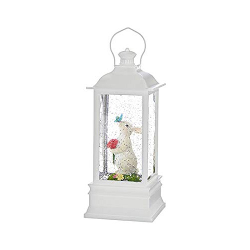 Linterna De Agua Iluminada  Rabbit With Butterfly  De 8...