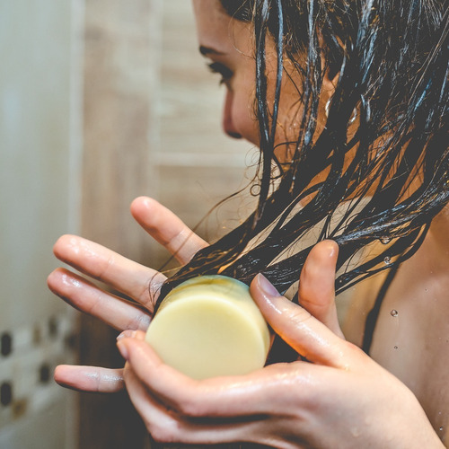 Shampoo Sólido Arcilla Para Cabello Graso 110grs